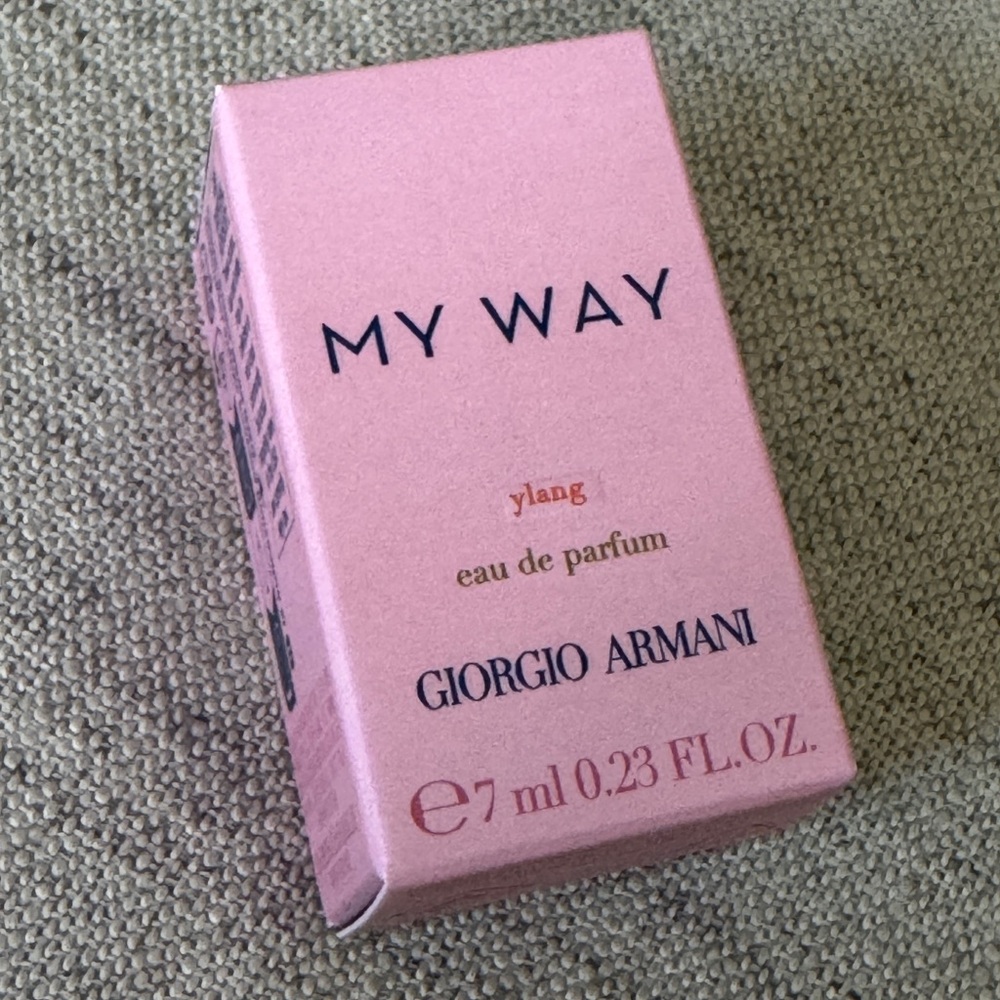 MY WAY YLANG 0.23 OZ BY Giorgio Armani MINI DABBER FOR WOMAN travel size NEW